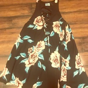 Show me your mumu euc Sz medium floral dress